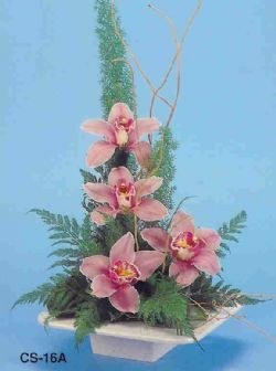  zmir Knk iek online iek siparii  vazoda 4 adet orkide 